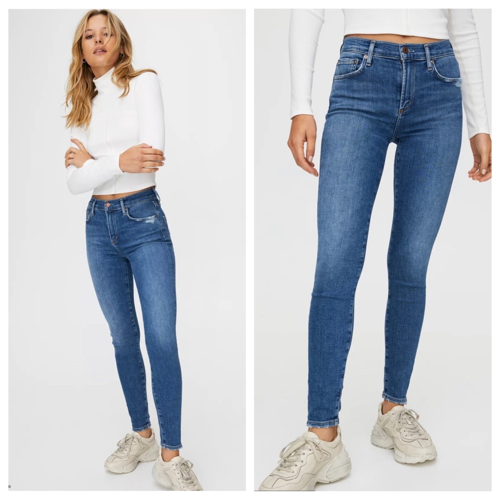 Agolde Sophie Ankle Tame Skinny Jeans